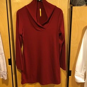 Lole red sweatshirt-dress, size L, red